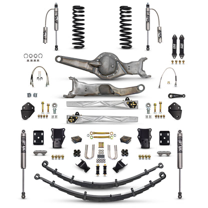 Desolate Motorsports 4" Mid-Travel "BETTER" Suspension System (Front & Rear) – 1980–1996 Ford F-Series