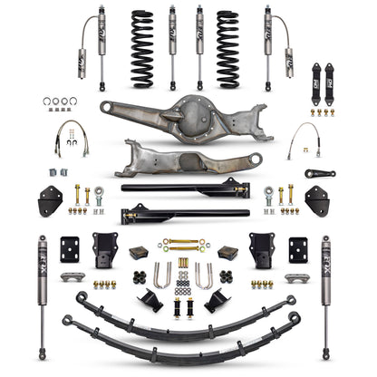 Desolate Motorsports 4" Mid-Travel "BETTER" Suspension System (Front & Rear) – 1980–1996 Ford F-Series
