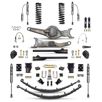 Desolate Motorsports 4" Mid-Travel "BETTER" Suspension System (Front & Rear) – 1980–1996 Ford F-Series