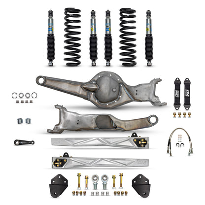Desolate Motorsports Front 4" Mid Travel Lift Kit  (Bolt-on) - 1980-1996 Ford F150/Bronco