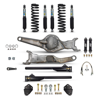 Desolate Motorsports Front 4" Mid Travel Lift Kit  (Bolt-on) - 1980-1996 Ford F150/Bronco
