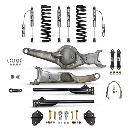 Desolate Motorsports Front 4" Mid Travel Lift Kit  (Bolt-on) - 1980-1996 Ford F150/Bronco