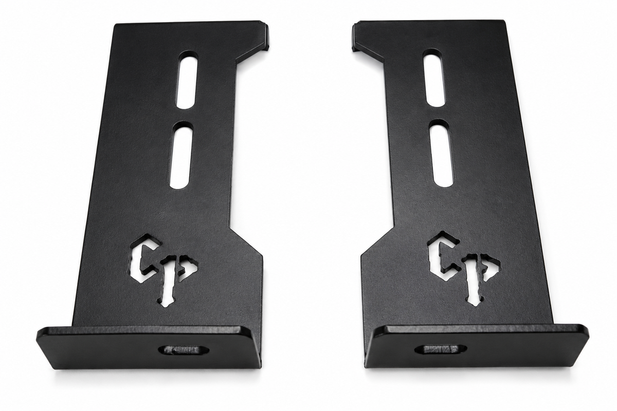Complete Performance OBS to 2017-19 Superduty Bumper Conversion Brackets - 1992-1997 Ford F-Series & Bronco