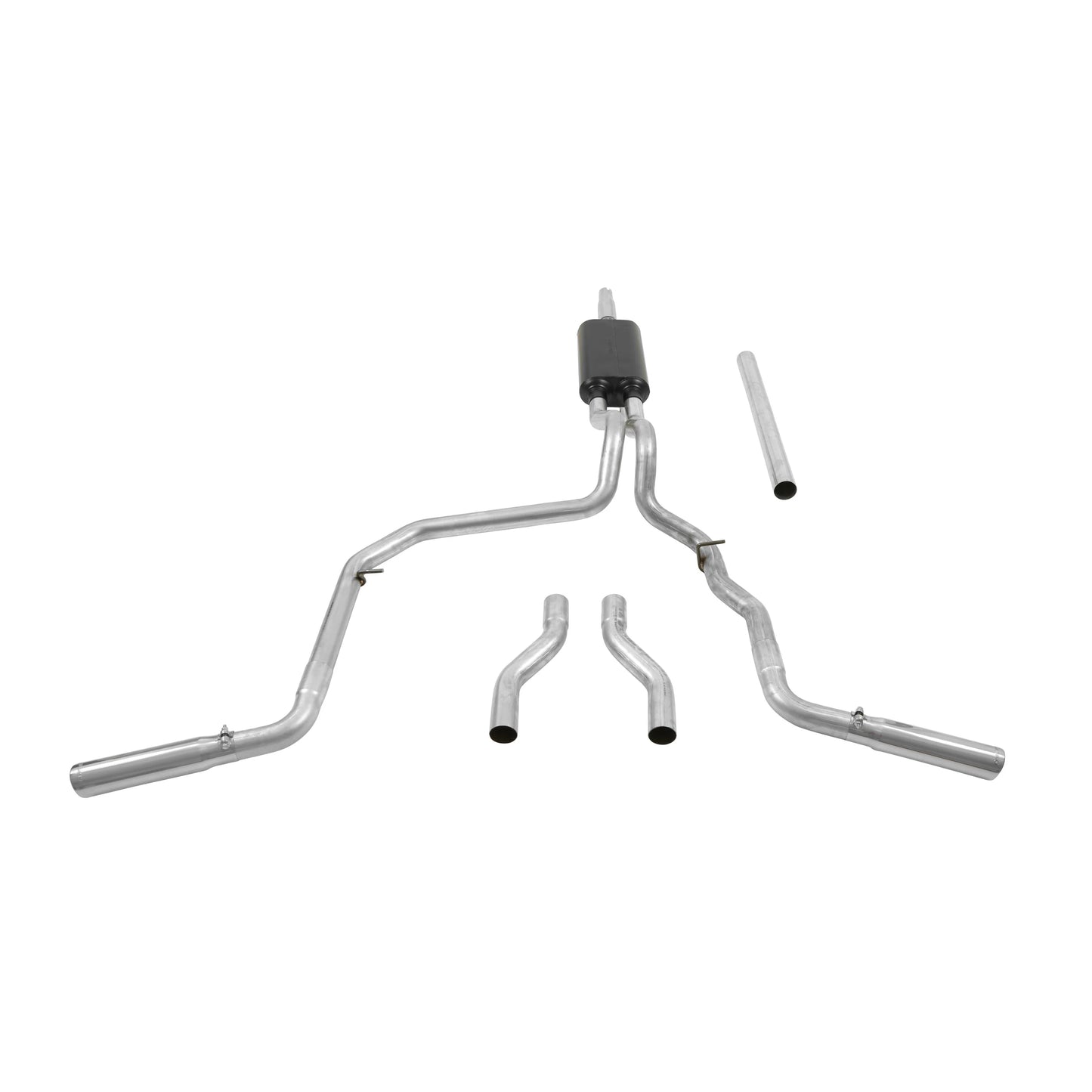 Flowmaster American Thunder 3" Dual Exit Cat-Back Exhaust - 1987-1996 Ford F-Series