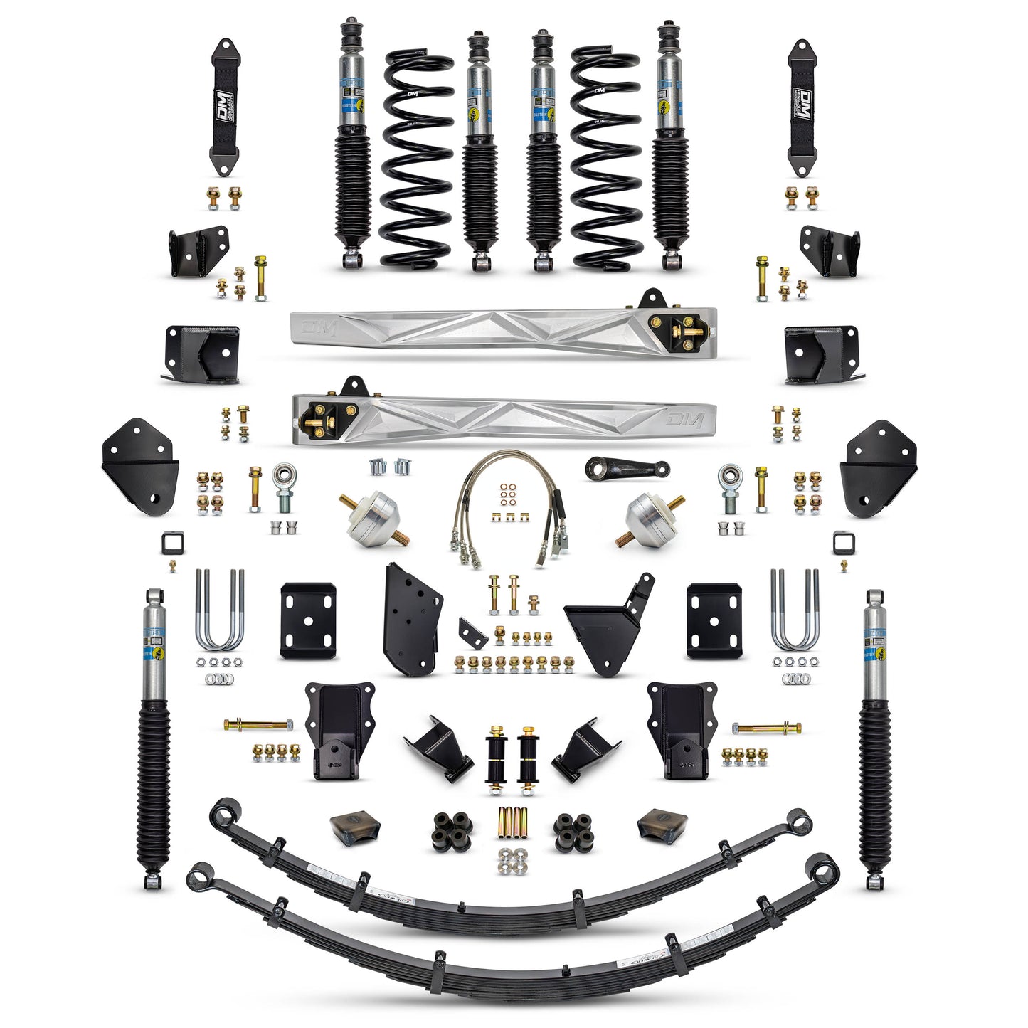 Desolate Motorsports 3.5" "BETTER" NBC Suspension System (Front & Rear) – 1980–1996 Ford F-Series