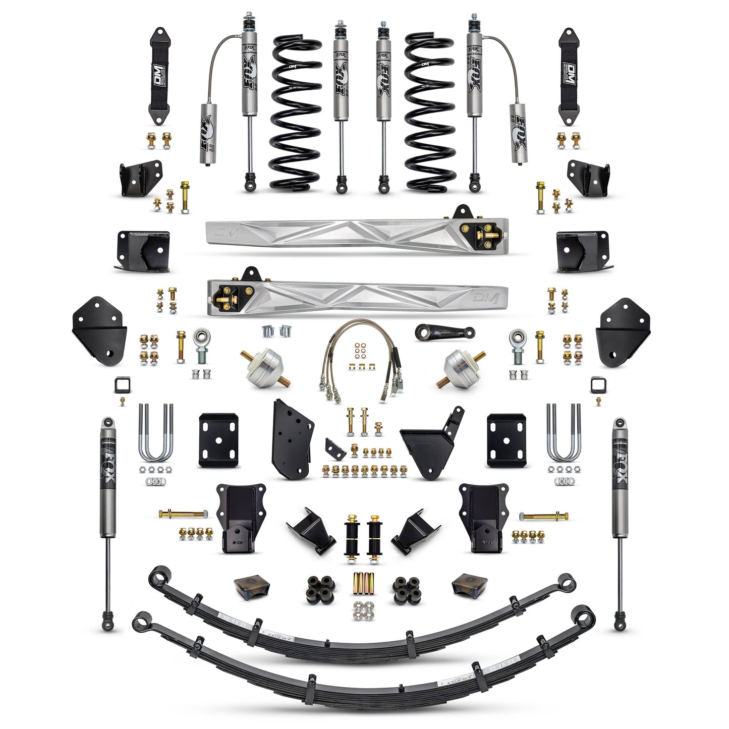 Desolate Motorsports 3.5" "BETTER" NBC Suspension System (Front & Rear) – 1980–1996 Ford F-Series
