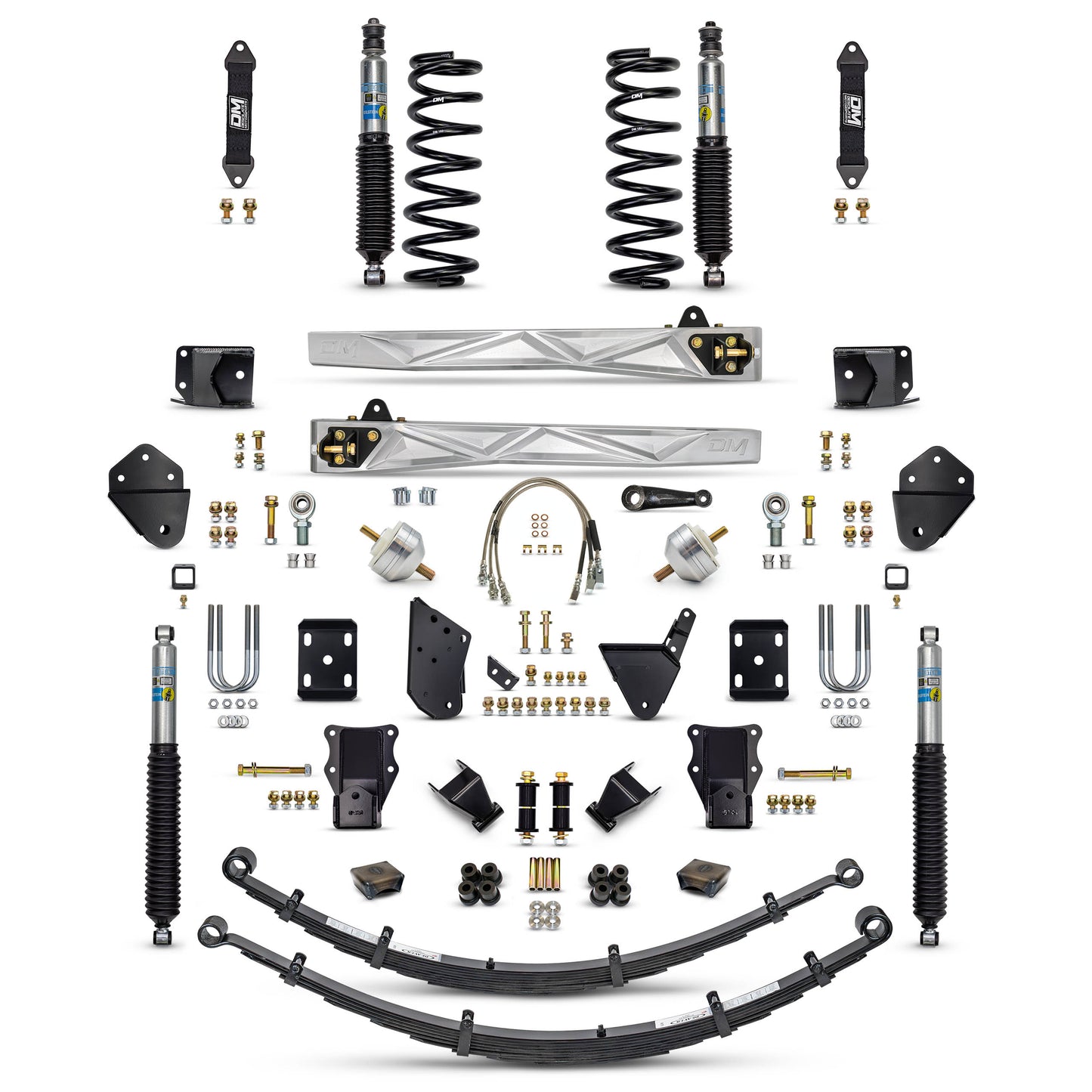 Desolate Motorsports 3.5" "BETTER" NBC Suspension System (Front & Rear) – 1980–1996 Ford F-Series