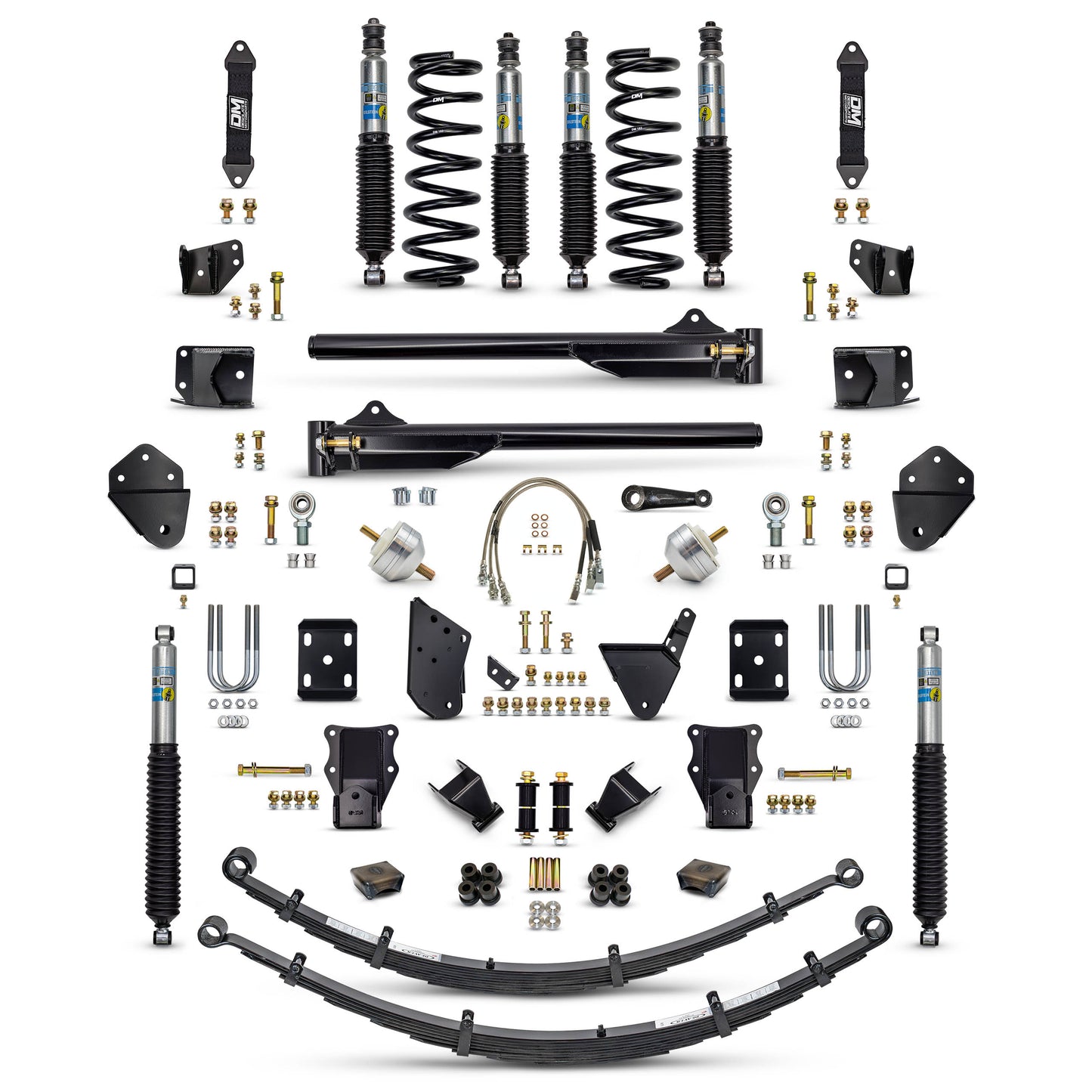 Desolate Motorsports 3.5" "BETTER" NBC Suspension System (Front & Rear) – 1980–1996 Ford F-Series
