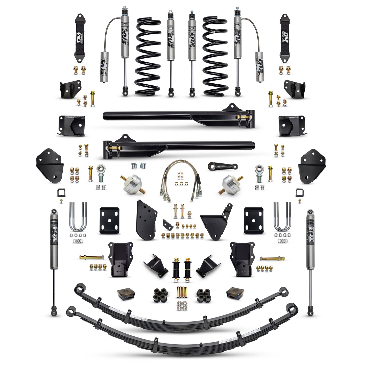 Desolate Motorsports 3.5" "BETTER" NBC Suspension System (Front & Rear) – 1980–1996 Ford F-Series