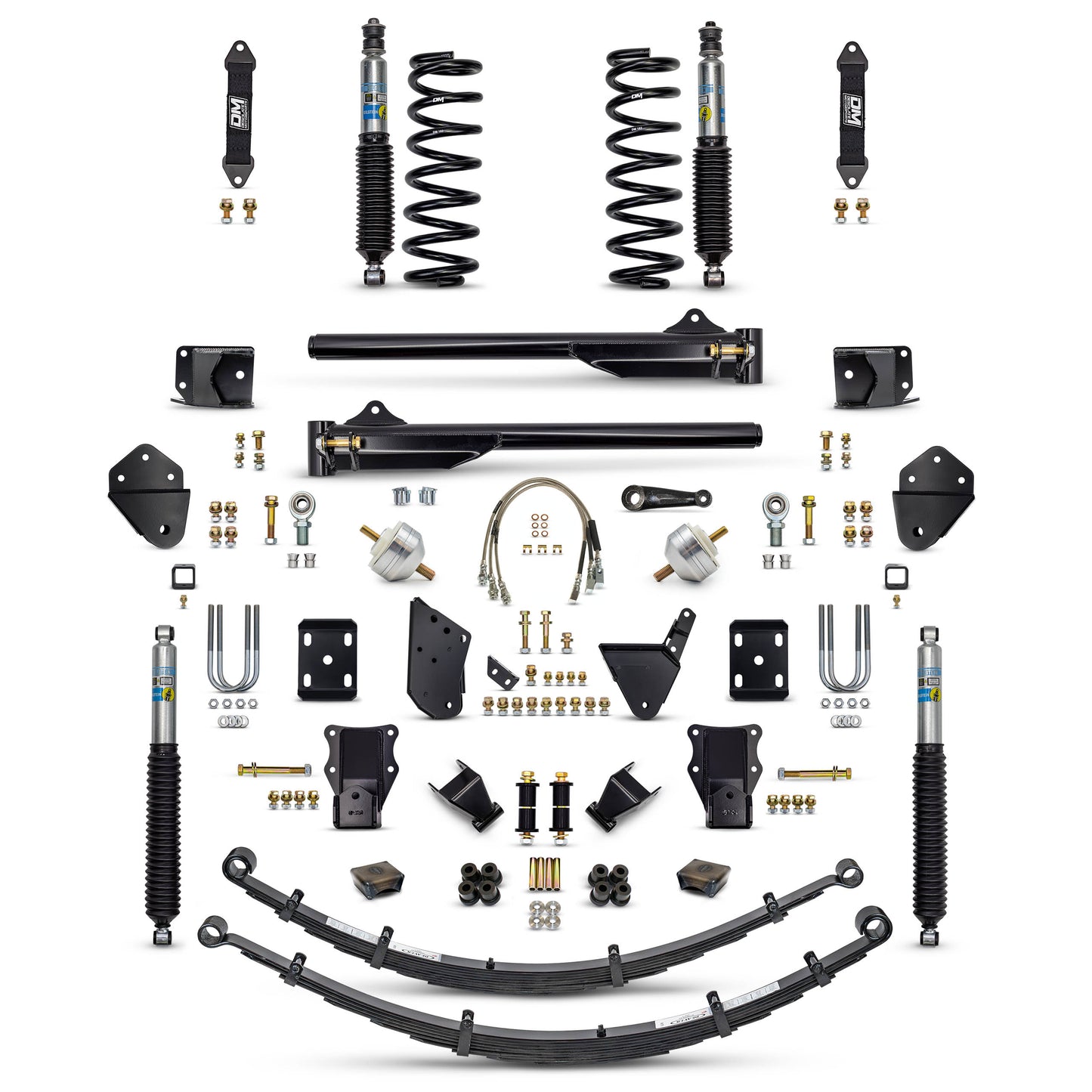 Desolate Motorsports 3.5" "BETTER" NBC Suspension System (Front & Rear) – 1980–1996 Ford F-Series