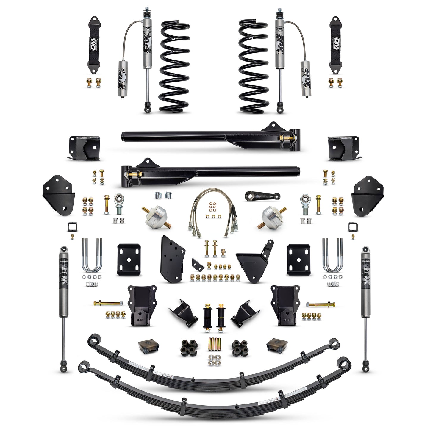 Desolate Motorsports 3.5" "BETTER" NBC Suspension System (Front & Rear) – 1980–1996 Ford F-Series