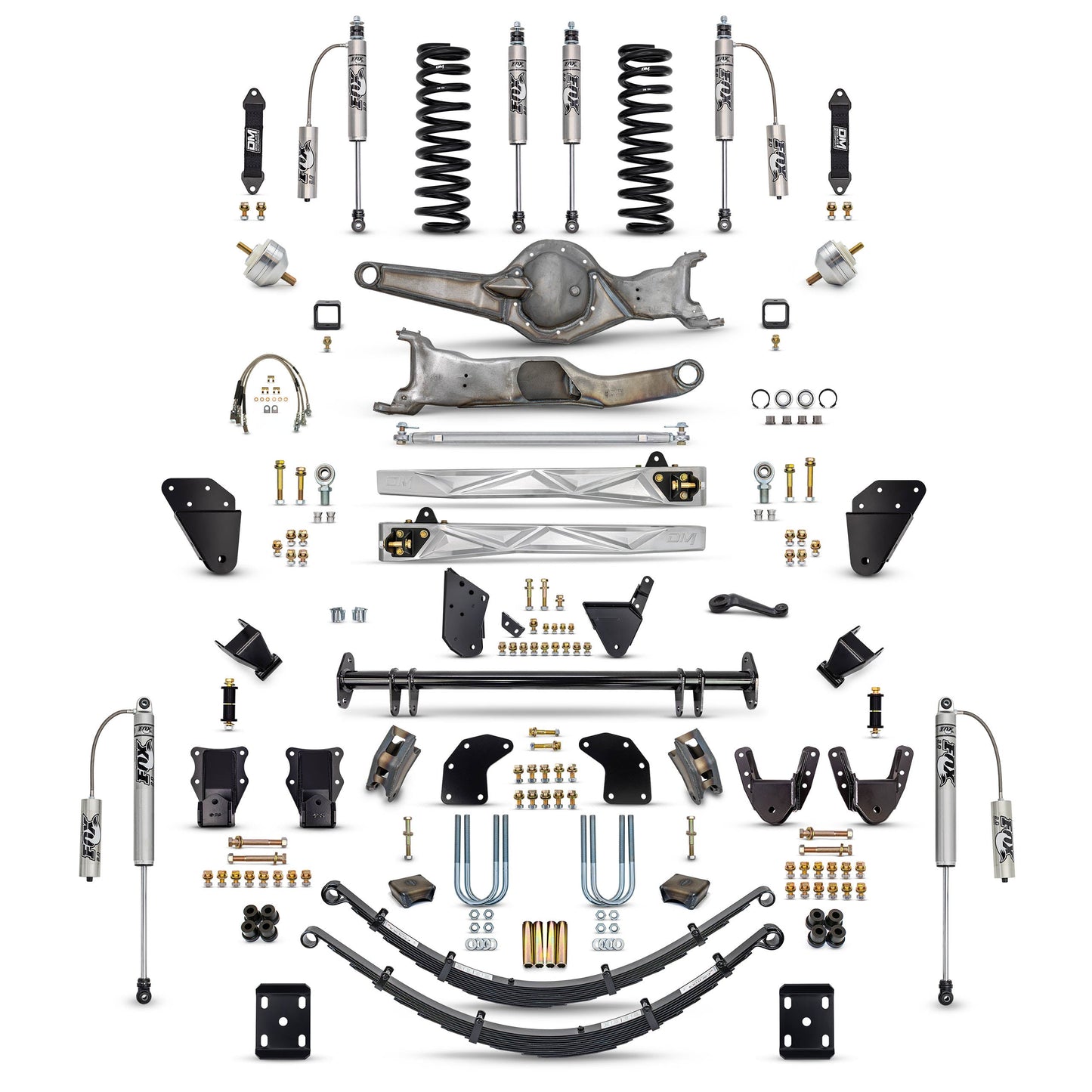 Desolate Motorsports 6" "ALL IN" Suspension System (Front & Rear) – 1980–1996 Ford F-Series