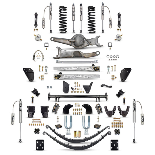 Desolate Motorsports 6" "ALL IN" Suspension System (Front & Rear) – 1980–1996 Ford F-Series