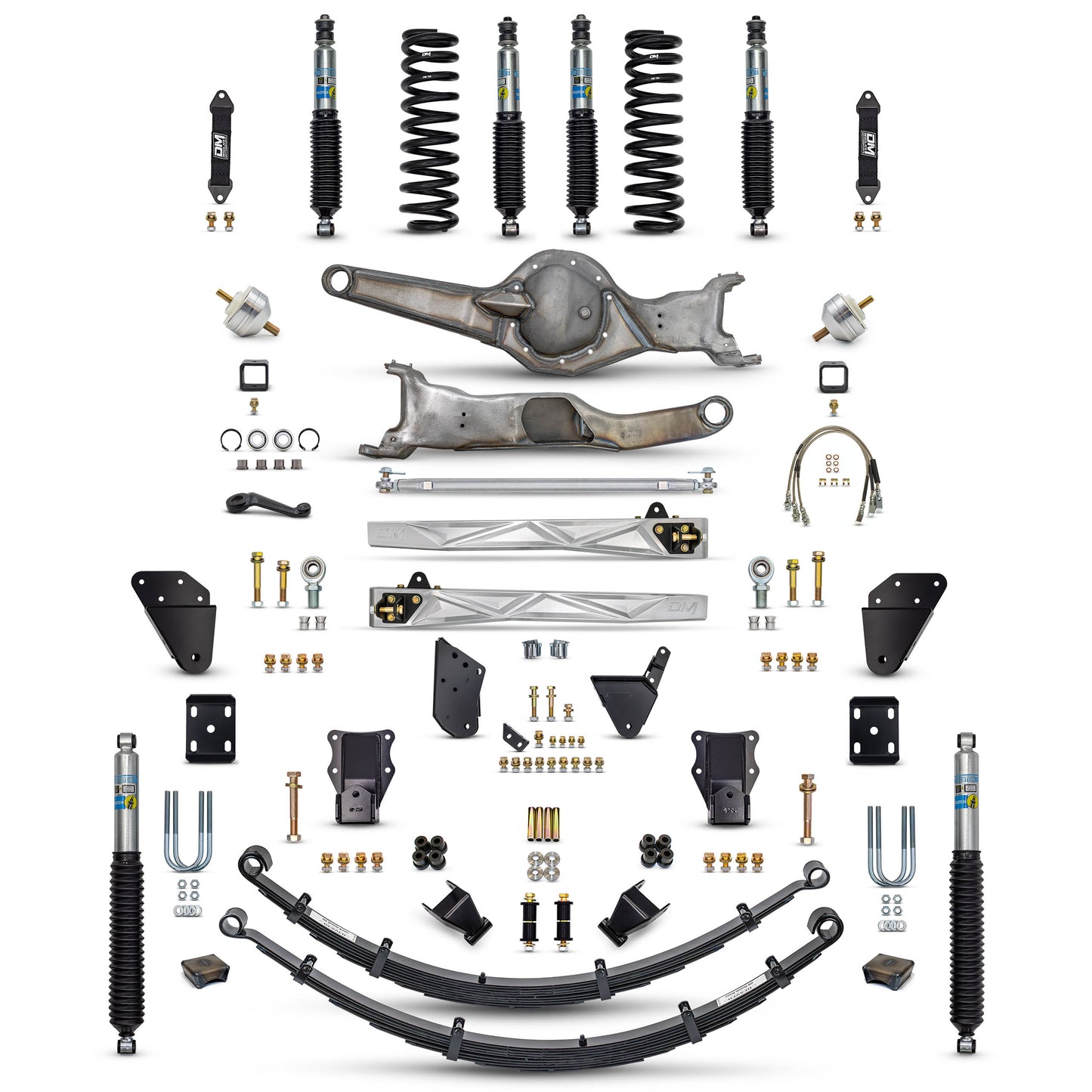 Desolate Motorsports 6" "BETTER" Suspension System (Front & Rear) – 1980–1996 Ford F-Series