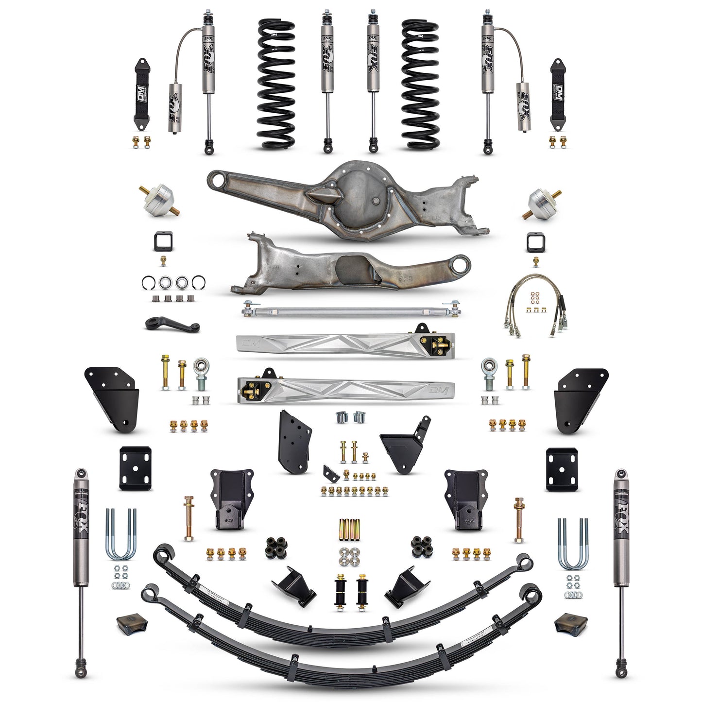 Desolate Motorsports 6" "BETTER" Suspension System (Front & Rear) – 1980–1996 Ford F-Series
