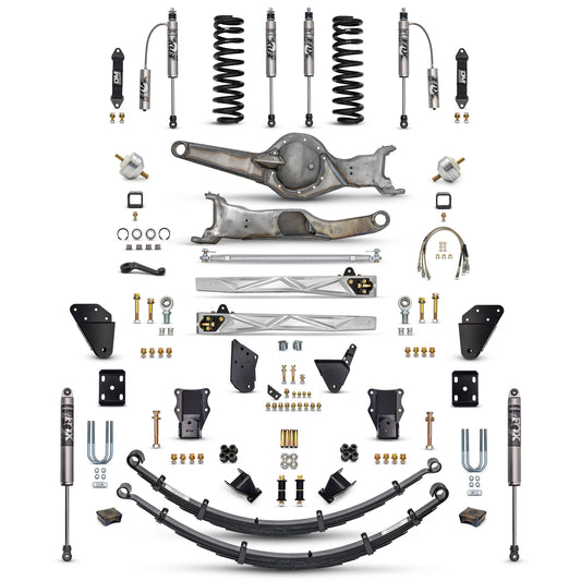 Desolate Motorsports 6" "BETTER" Suspension System (Front & Rear) – 1980–1996 Ford F-Series