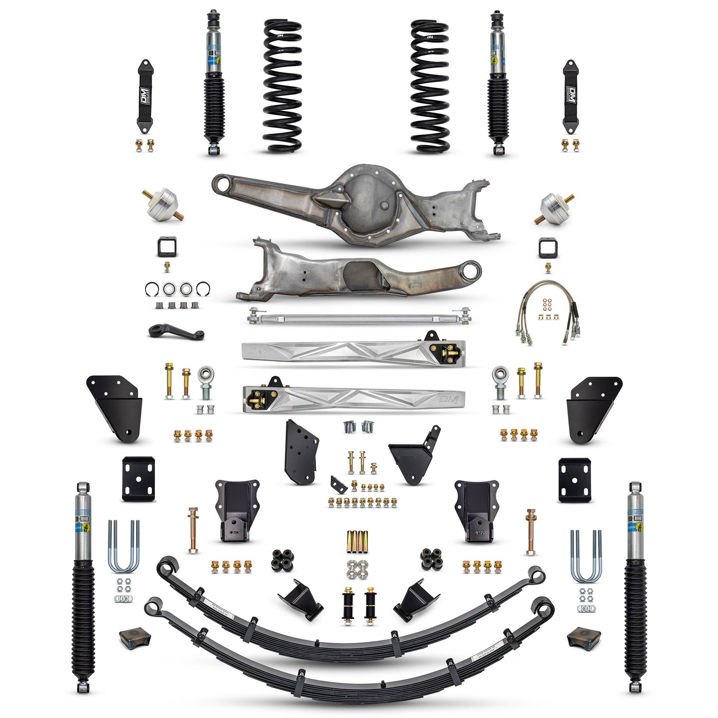 Desolate Motorsports 6" "BETTER" Suspension System (Front & Rear) – 1980–1996 Ford F-Series