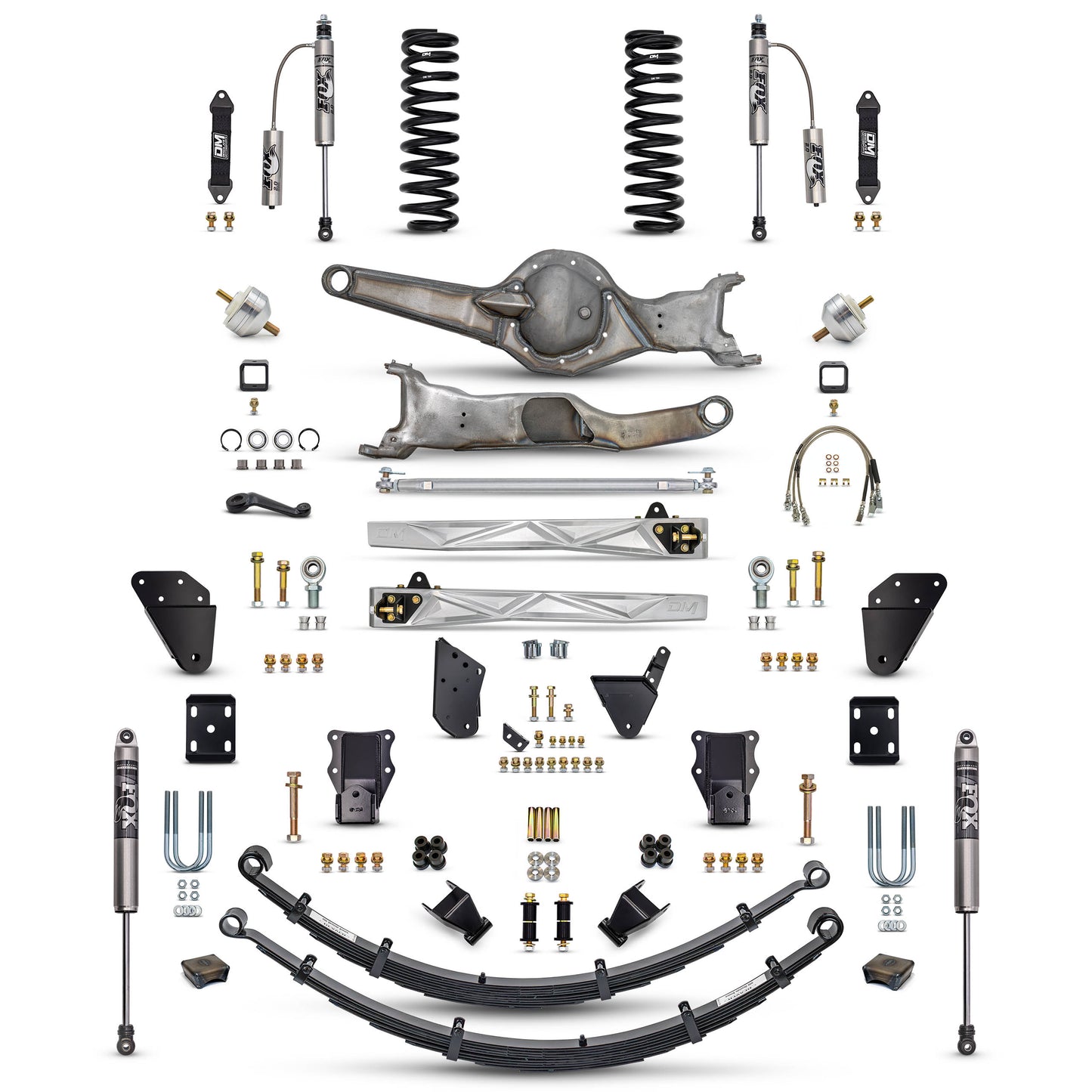 Desolate Motorsports 6" "BETTER" Suspension System (Front & Rear) – 1980–1996 Ford F-Series