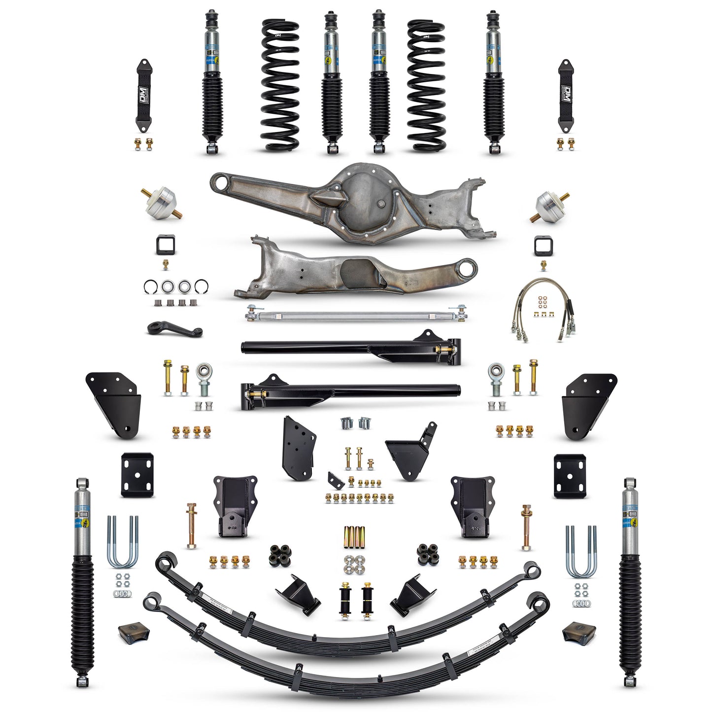 Desolate Motorsports 6" "BETTER" Suspension System (Front & Rear) – 1980–1996 Ford F-Series