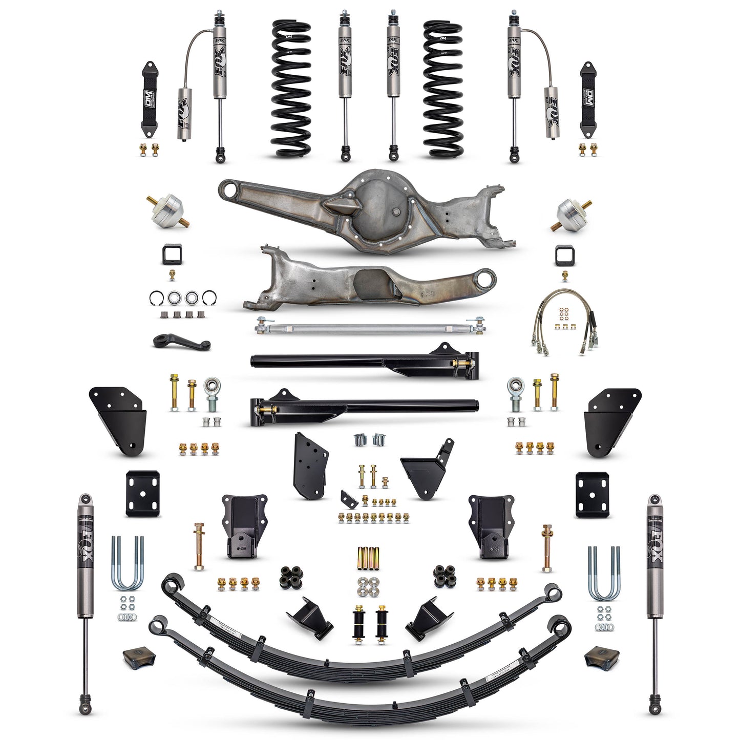 Desolate Motorsports 6" "BETTER" Suspension System (Front & Rear) – 1980–1996 Ford F-Series