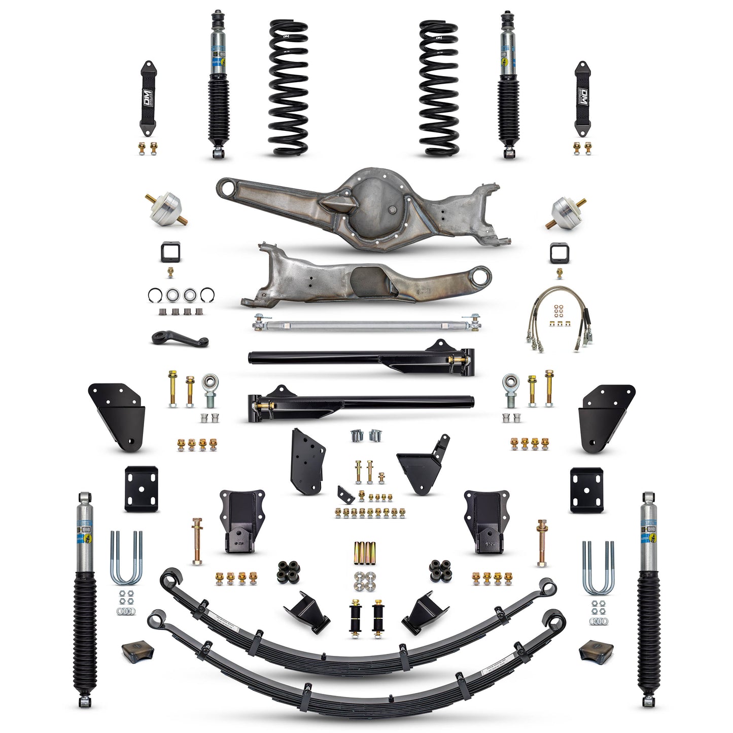 Desolate Motorsports 6" "BETTER" Suspension System (Front & Rear) – 1980–1996 Ford F-Series