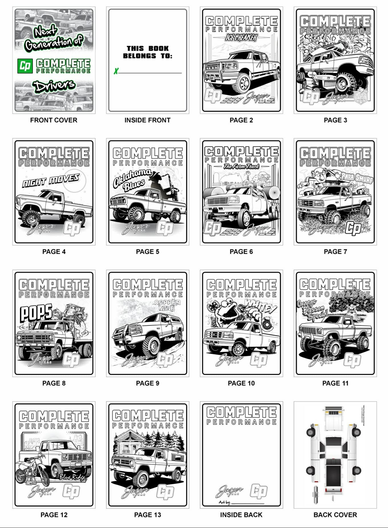 Next Generation Coloring Book