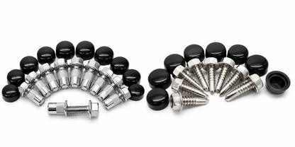 Complete Performance Lund Sun Visor Mounting Hardware Stainless Screws - 1992-1997 Ford F-Series & Bronco