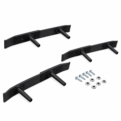 Tailgate Finish Trim Panel Brackets - 1987-1997 Ford F-Series & Bronco