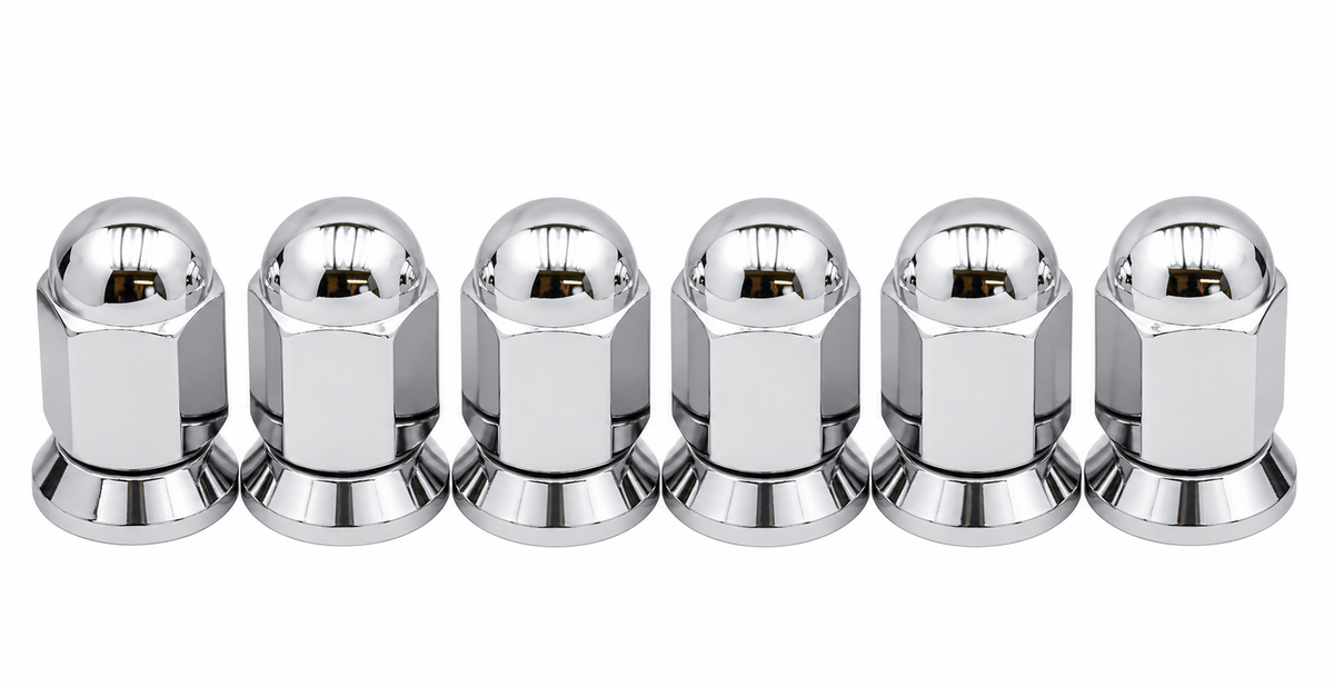 Complete Performance Alcoa Style Lug Nuts With Pressed In Washer - 9/16x18 - 1980-1997 Ford F-Series