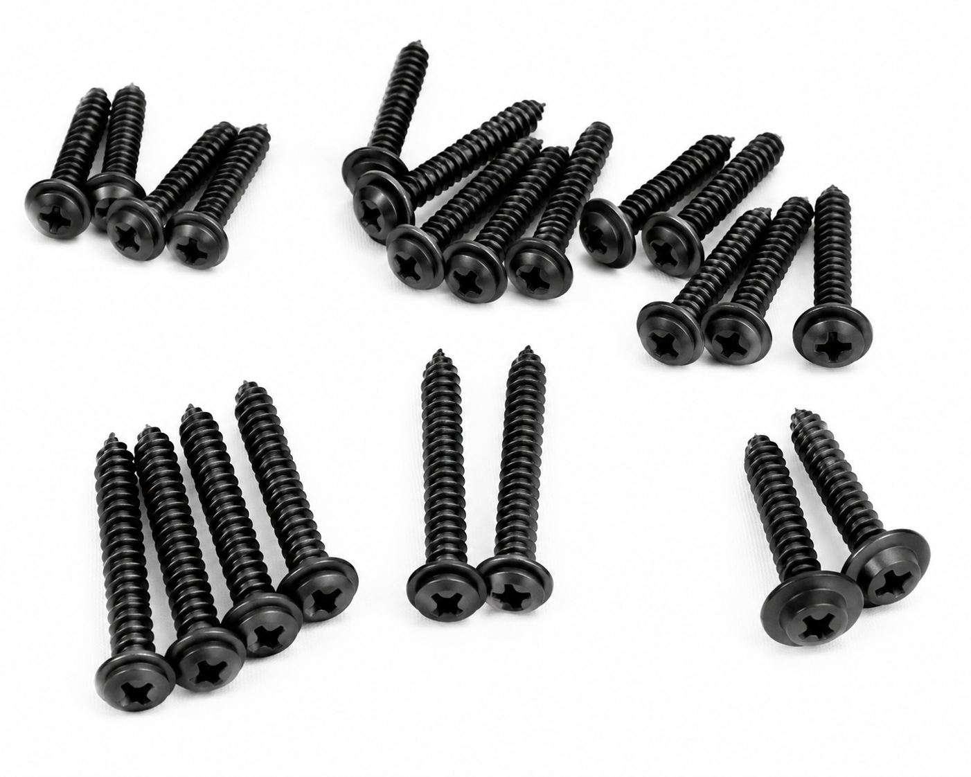 Complete Performance Door Panel Screw Set - 1992-1997 Ford F-Series & Bronco