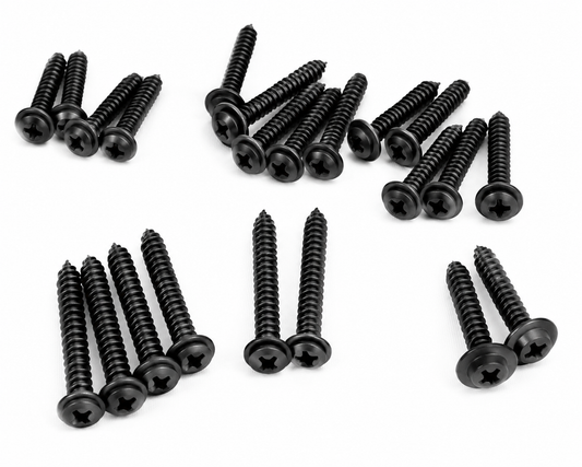 Complete Performance Door Panel Screw Set - 1992-1997 Ford F-Series & Bronco
