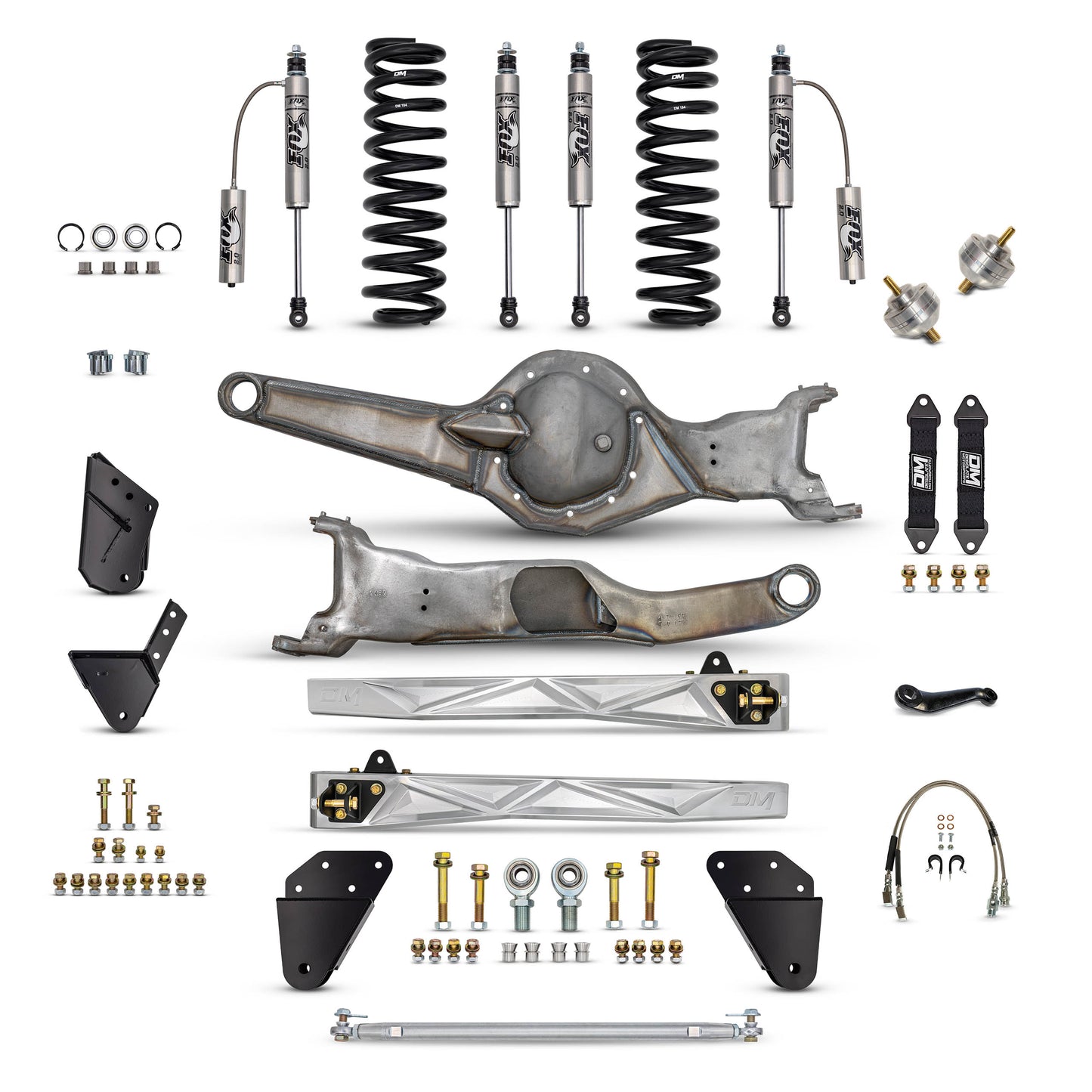 Desolate Motorsports Front 6" Lift Kit (Bolt-on) - 1980-1997 Ford F150/Bronco