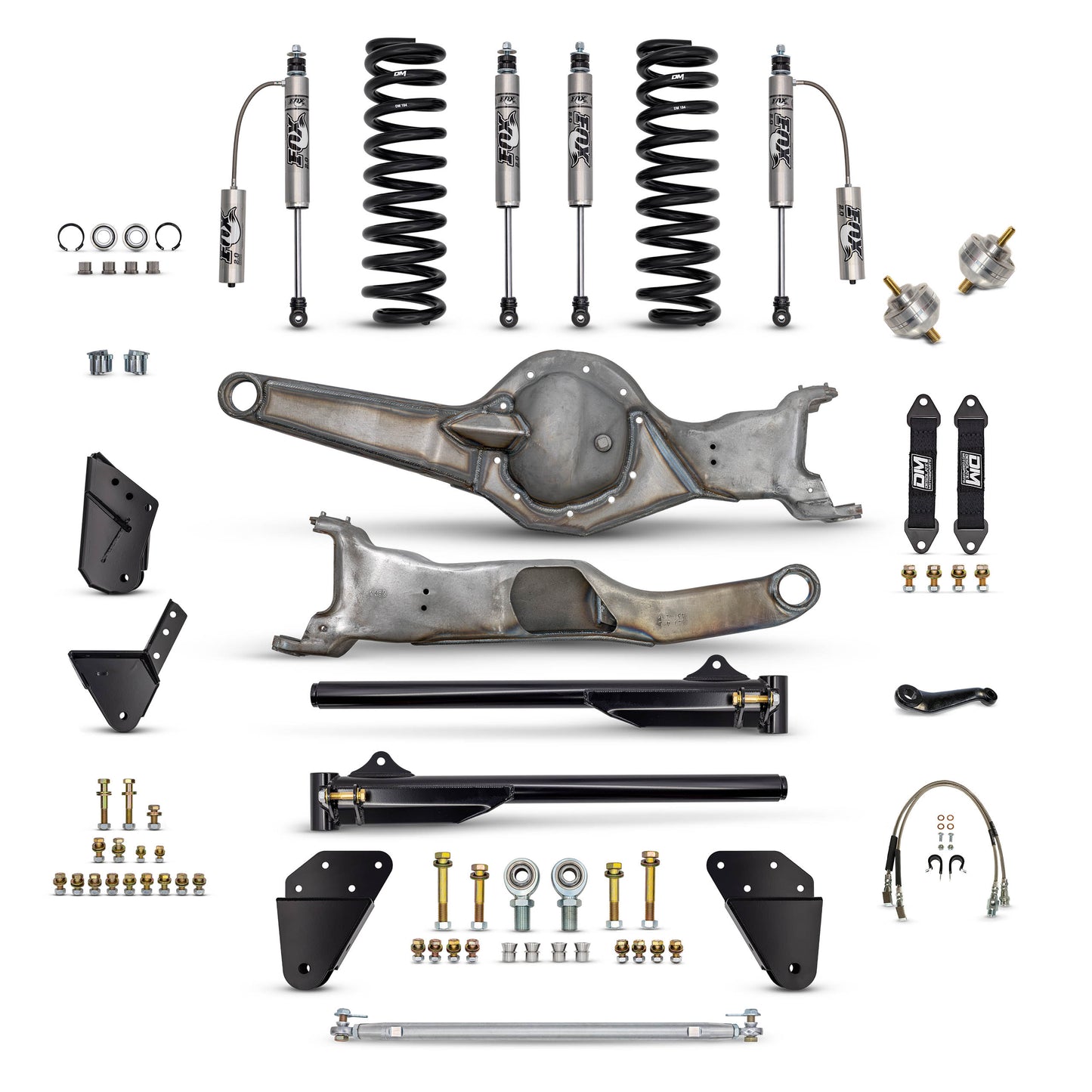 Desolate Motorsports Front 6" Lift Kit (Bolt-on) - 1980-1997 Ford F150/Bronco