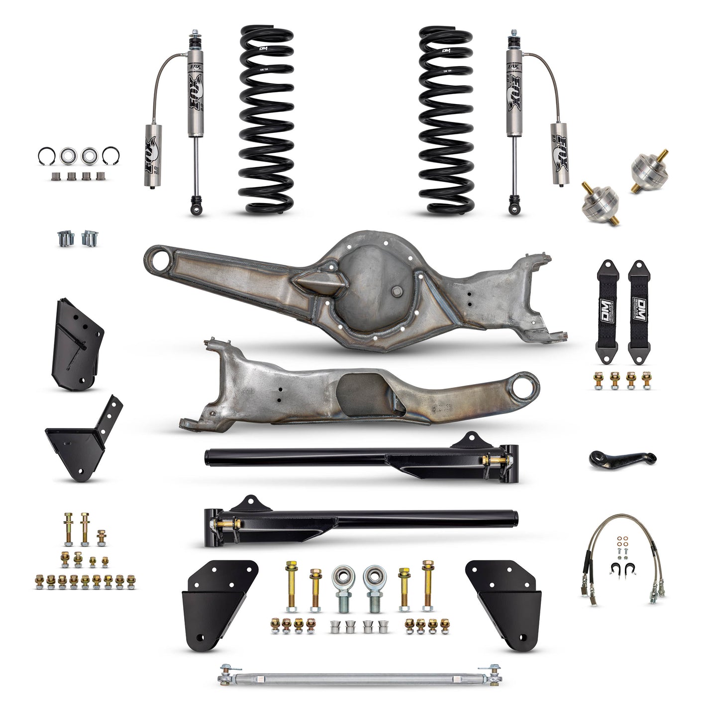 Desolate Motorsports Front 6" Lift Kit (Bolt-on) - 1980-1997 Ford F150/Bronco