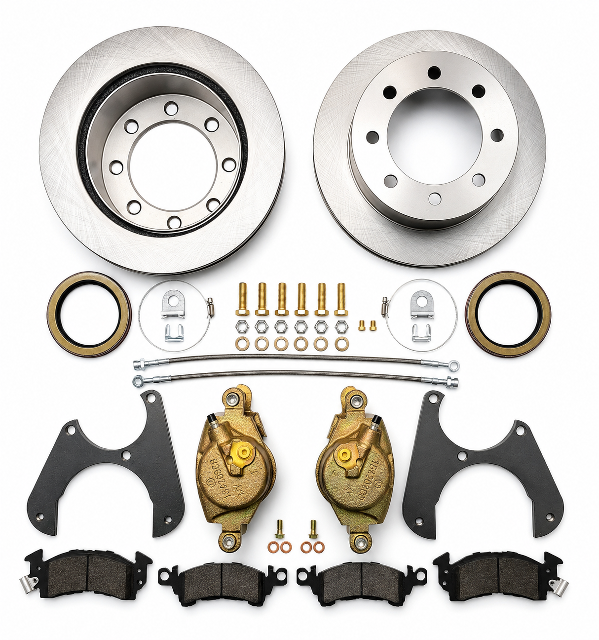 Single Wheel Disc Brake Kit (1984-1997) Sterling 10.25 Rear Axle