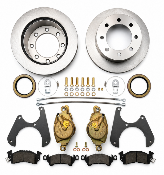 Single Wheel Disc Brake Kit (1984-1997) Sterling 10.25 Rear Axle