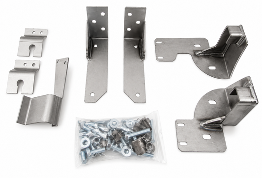 OBS Solutions Intercooler Mount Bracket Kit - 1992-1997 Ford F-Series