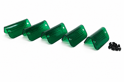 Complete Performance Lund Moon Sun Cab Visor Replacement Light Lenses - Green
