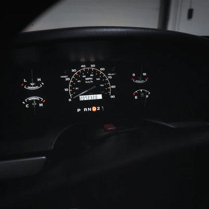 92-96 Cluster Faceplate Kit - Gas - F-Series