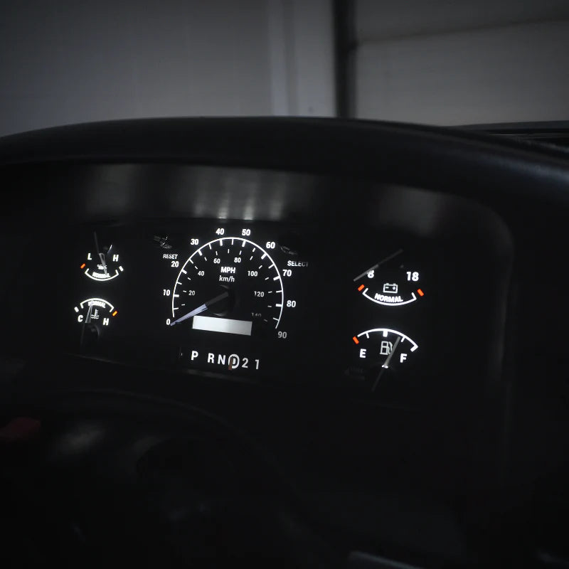 92-96 Cluster Faceplate Kit - Gas - F-Series