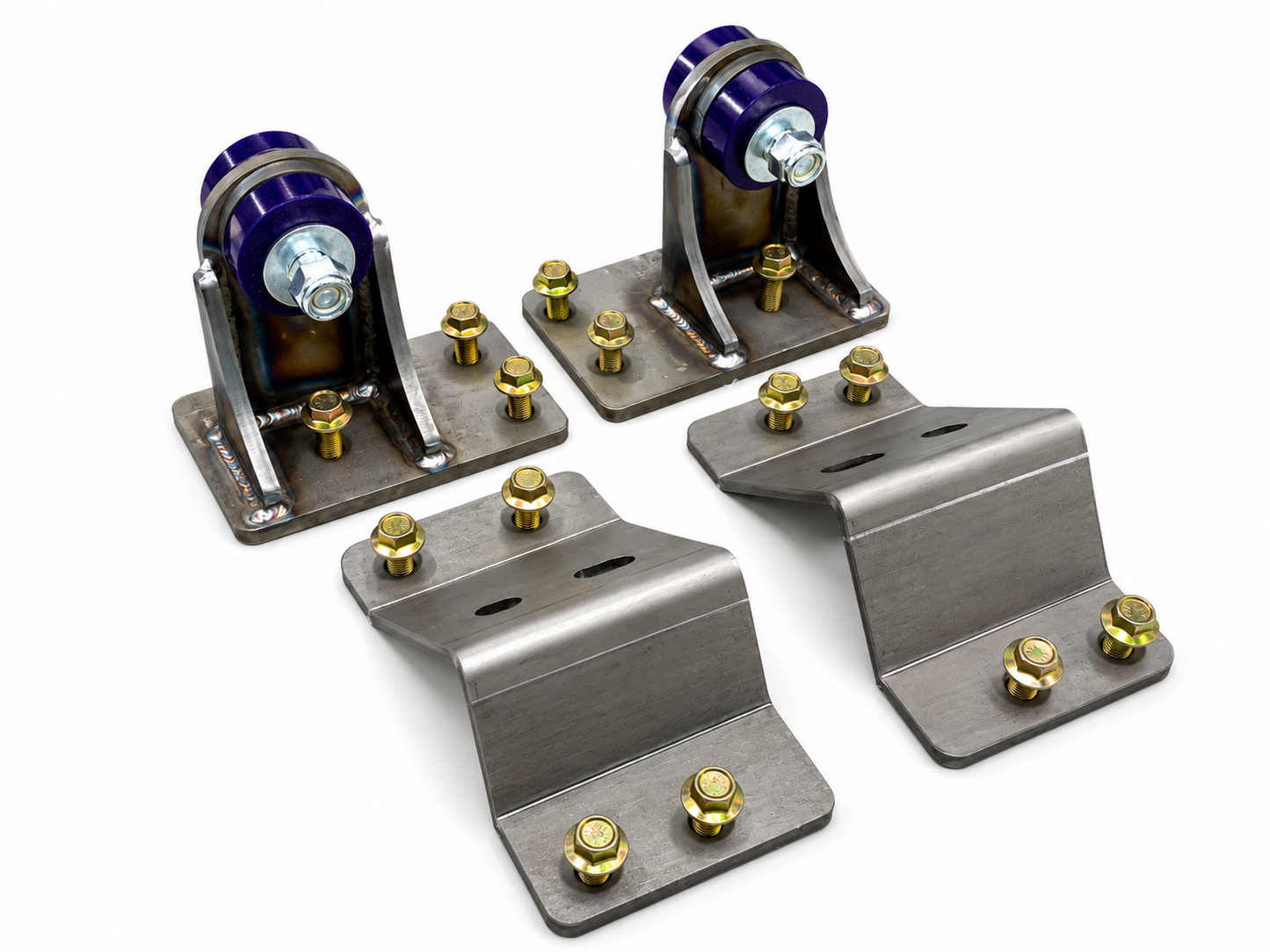 Carrick Customs Cummins Swap Motor Mounts 12v/24v/CR Cummins - 1999-2007 Ford F250/F350