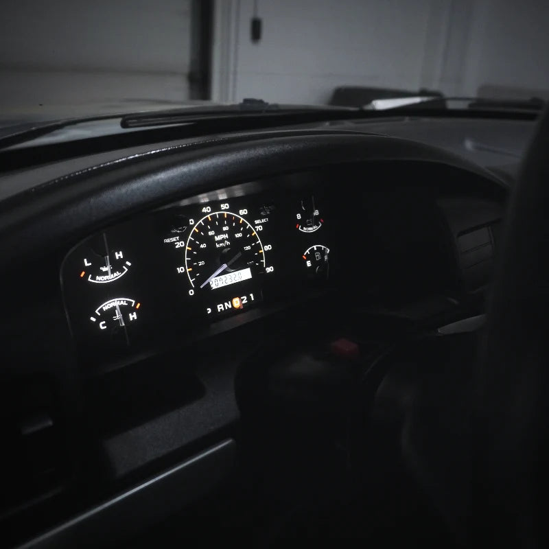 92-96 Cluster Faceplate Kit - Gas - F-Series