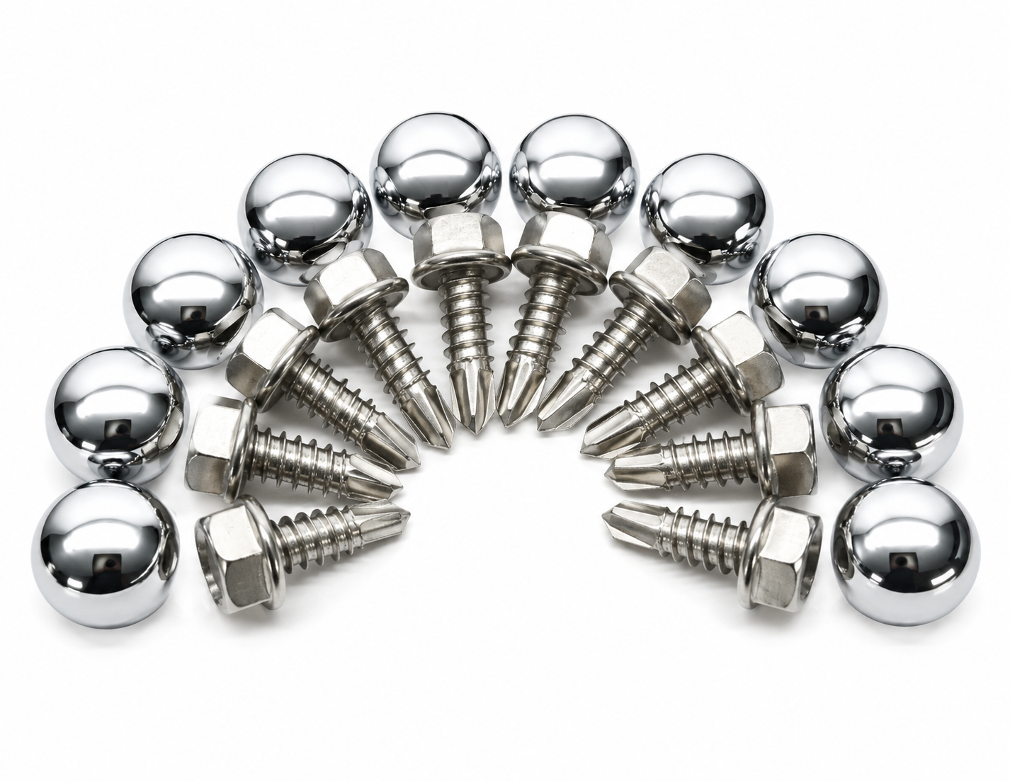 Complete Performance Lund Sun Visor Mounting Hardware Stainless Screws - 1992-1997 Ford F-Series & Bronco