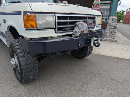 Engineered Vintage ‘GOAT' winch bumper - 1987-1997 Ford F-Series
