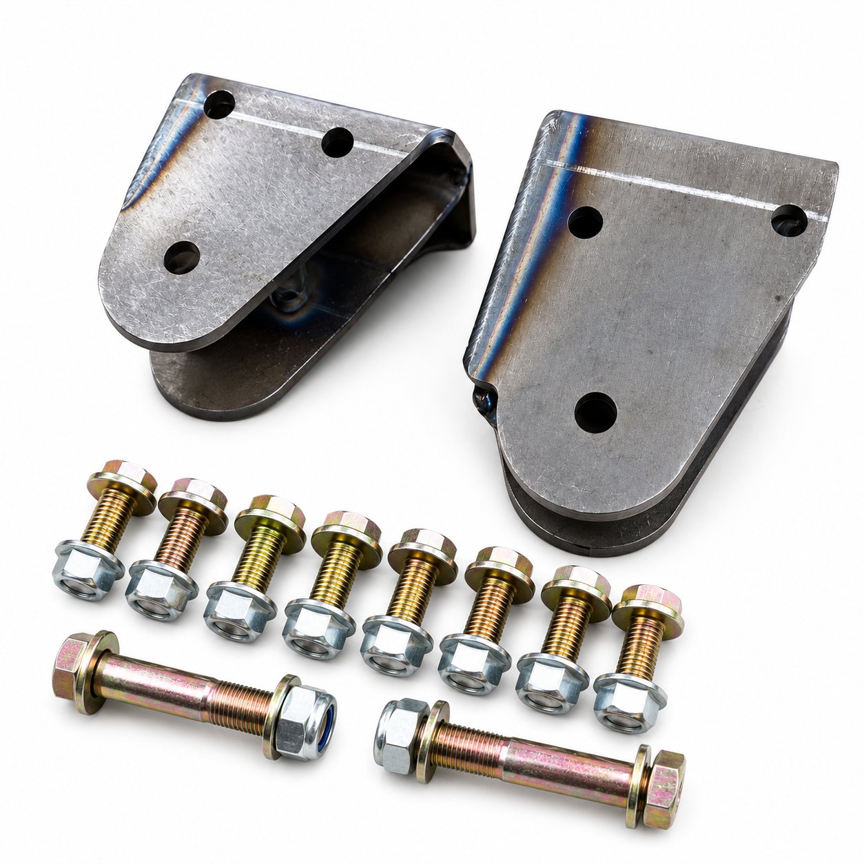Carrick Customs Fabricated Twin Traction Beam Pivot Brackets - 1980-1997 Ford F-Series