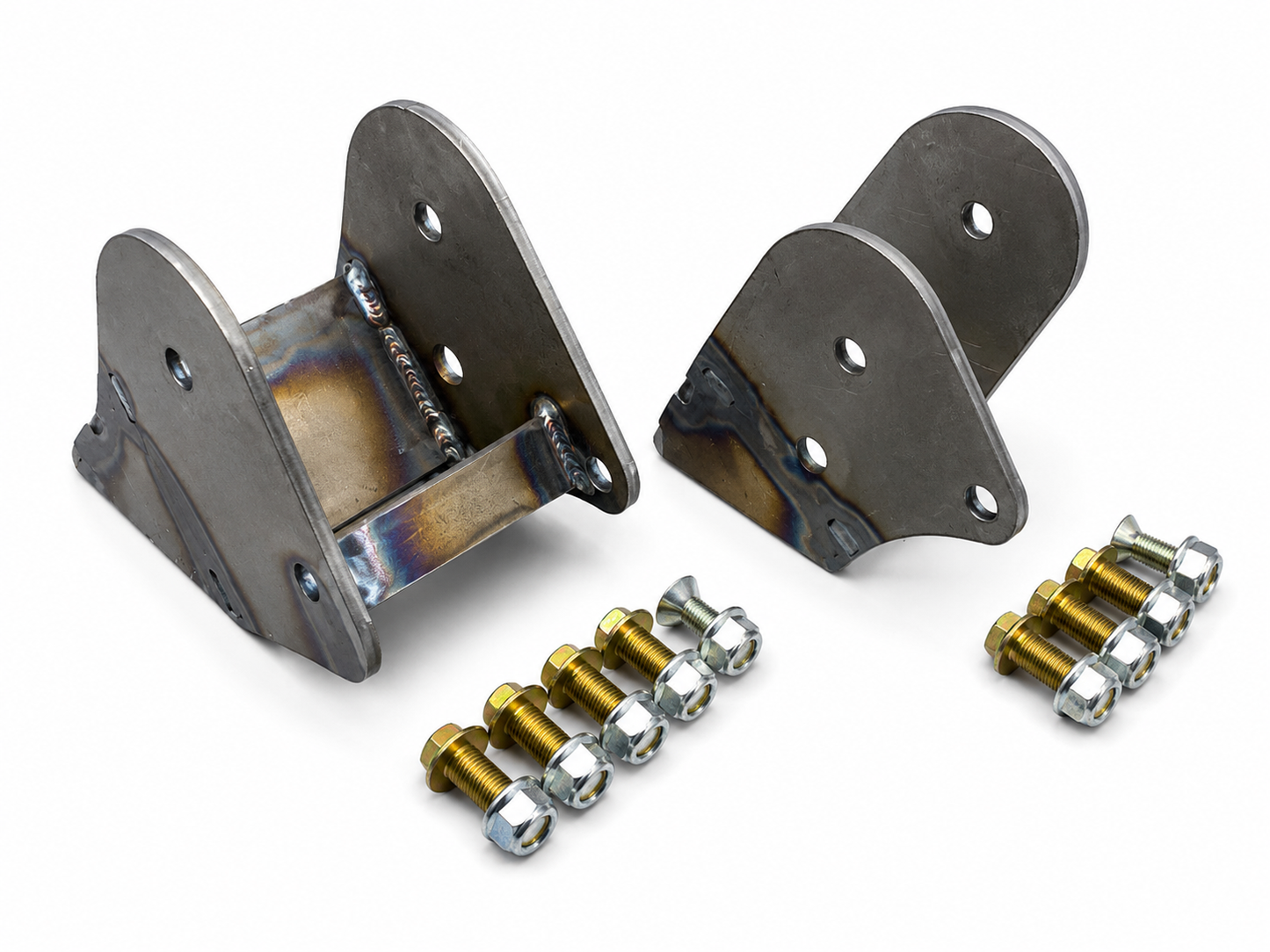 Carrick Customs Cummins Swap Motor Mounts 12v/24v Cummins with 2nd Gen Bushings - 1980-1997 Ford F250/F350