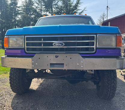 Engineered Vintage ‘GOAT' winch bumper - 1987-1997 Ford F-Series