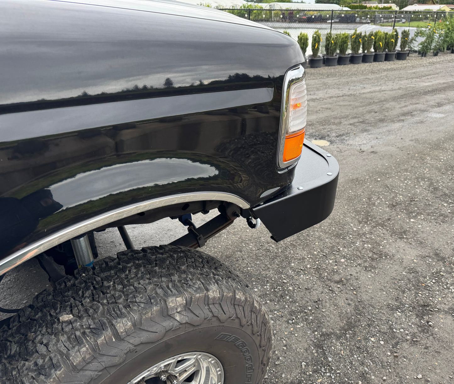 Engineered Vintage ‘GOAT' winch bumper - 1987-1997 Ford F-Series