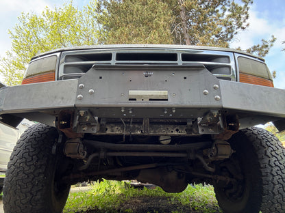 Engineered Vintage ‘GOAT' winch bumper - 1987-1997 Ford F-Series