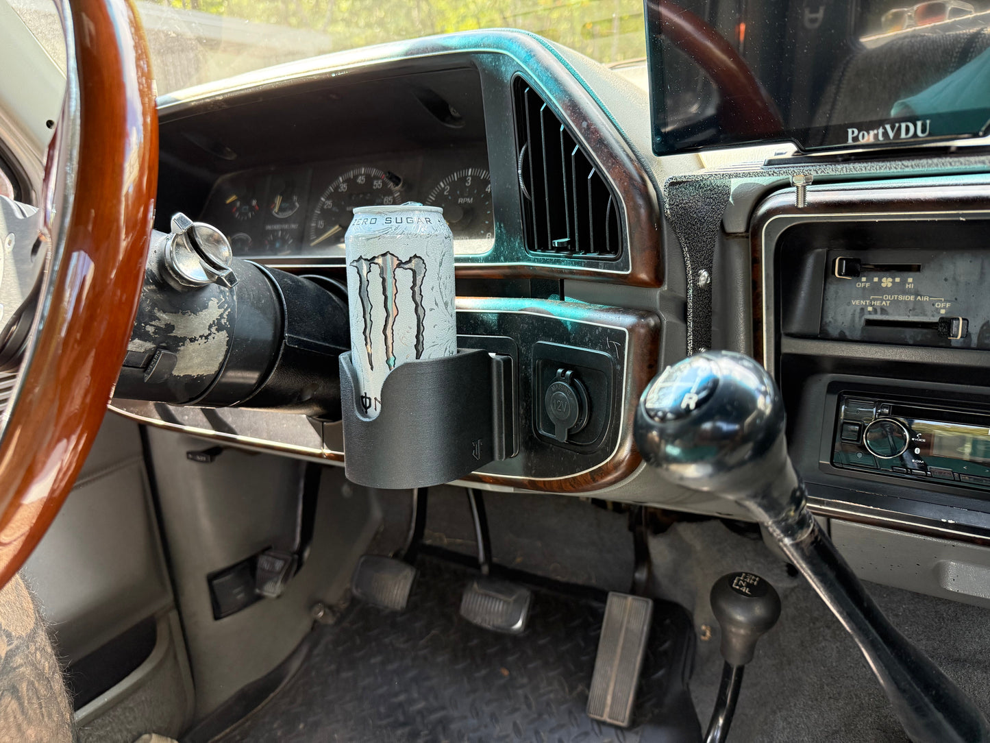 Bricknose Dash Mounted Cup Holder - 1987-1991